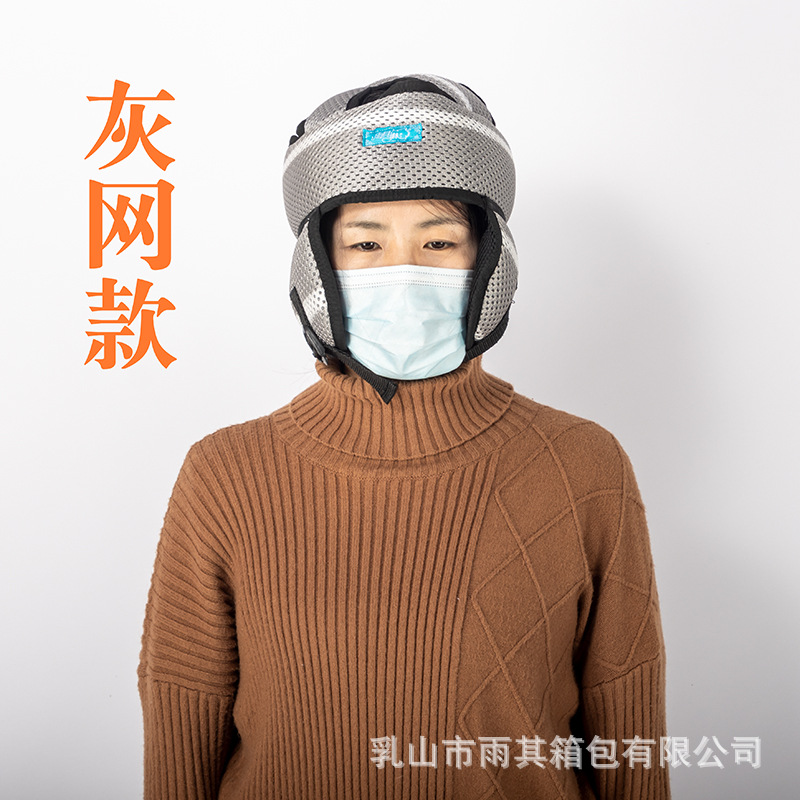 Picture of Yuqilin Anti-fall Protective Hat for the Elderly Head Protective Hat Head Protective Hat Helmet Anti-fall Anti-collision Hat for the Elderly