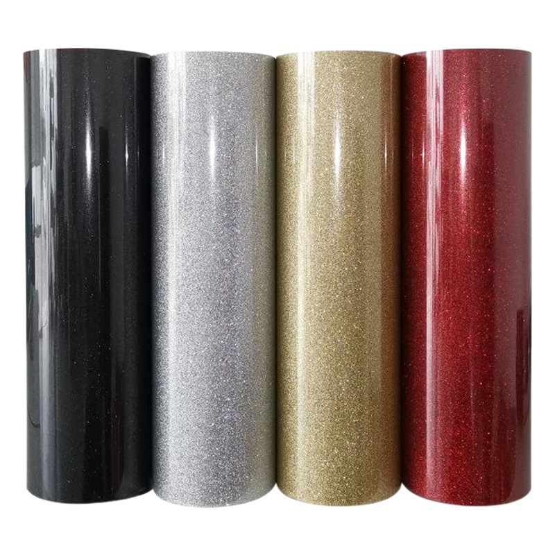 Glitter lettering film Glitter powder heat transfer film Hot Stamping film flash film Glitter Hot Stamping film