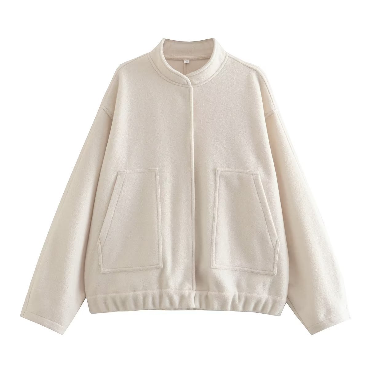 Picture of TAOP & ZA spring new women's collar pocket loose pilot coat 5070/158 5070158