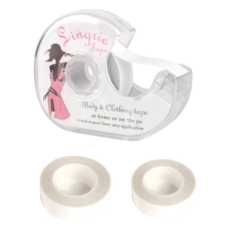 Fashion roll underwear anti-running light stickers double-sided invisible stickers collar fixed stickers double-sided tape clothing tape
