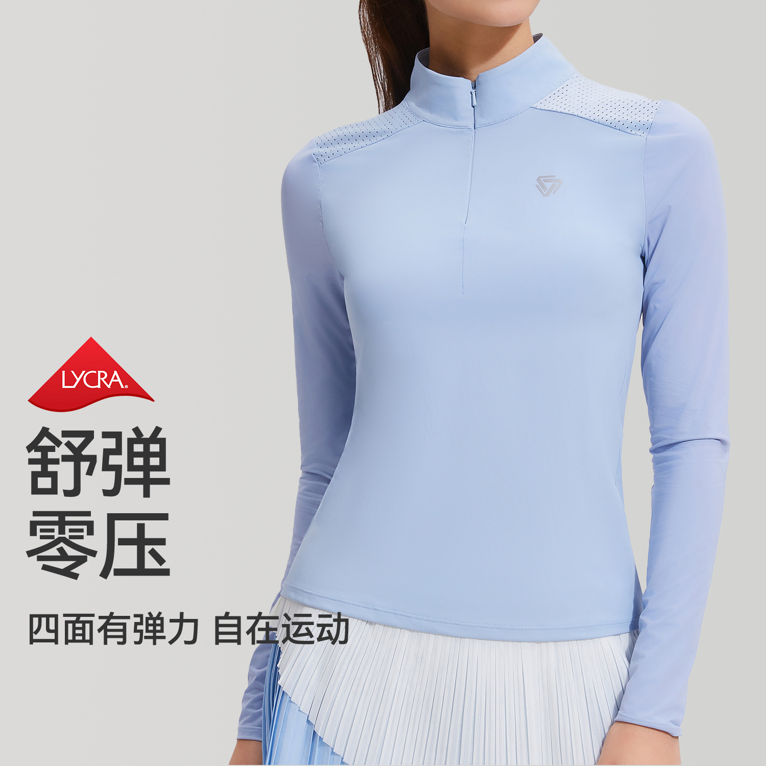 Tennis Sports T-shirt Women's 2024 Autumn New Yoga Fitness POLO Shirt Top Quick-drying Thin Breathable Long-sleeve