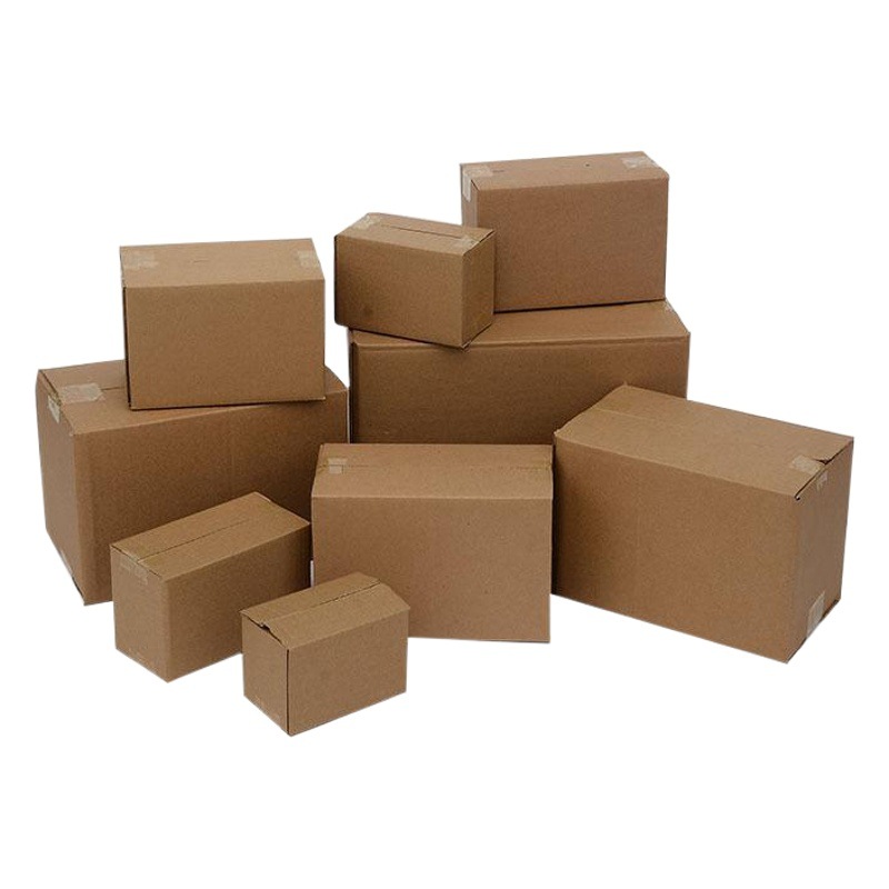Express Box Express Box Half-height Rectangular Packaging Box Corrugated Paper Shell Packing Box Postal Shipping Box Small Paper Box