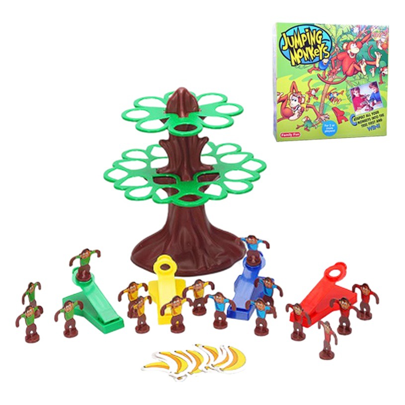 Jumping monkey game fun game fun jumping monkey game family party interactive desktop game