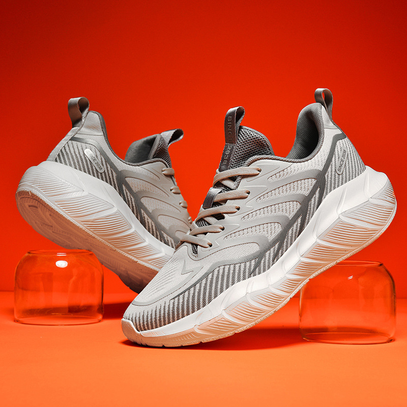 Outdoor Ultra-Light Professional Shock-Absorbing Running Shoes for Men, Non-Slip 2025 New Lightweight Soft-Soled Casual Shoes for Men, Wear-Resistant