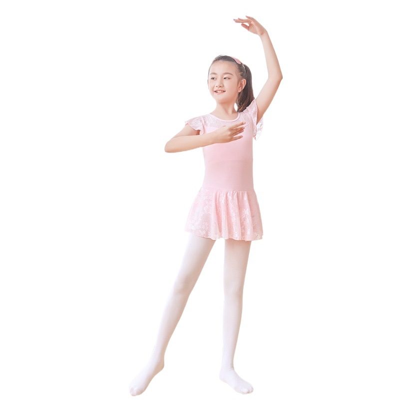 Dance socks wholesale spring and summer thin high elastic children's bottoming pants ballet white velvet 80d pantyhose