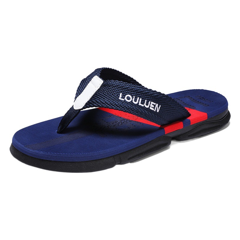 2025 summer men's flip-flops men's high-end anti-slip slippers men's rubber casual sandals for foreign trade