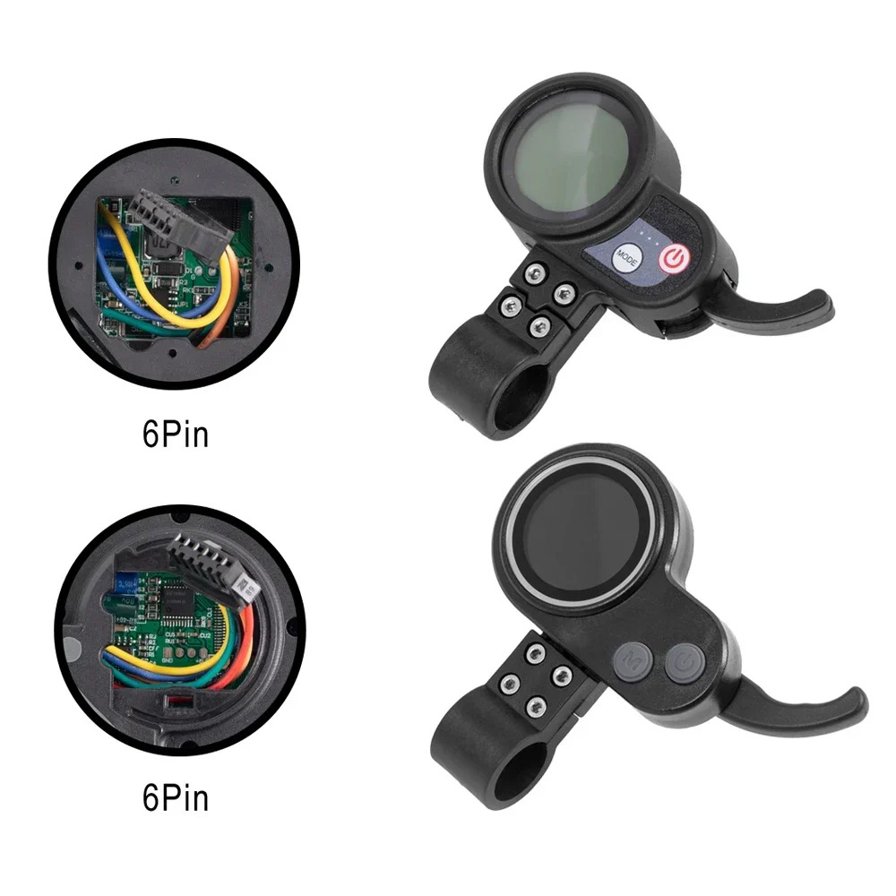 Jipin electric scooter 36V-60V LCD smart meter finger dial two-in-one color screen round meter controller