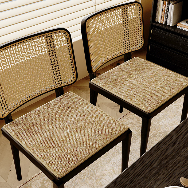 Mid-Ancient Style Four Seasons Universal Cushion Kami Soft Cushion Tatami Futon Non-Slip Office Chair Dining Chair Cushion Seat Cushion