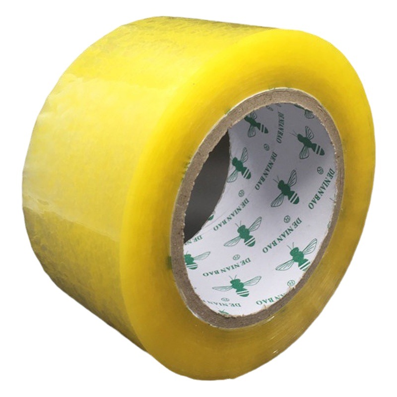 Transparent Tape Width 6cm Thickness 1.9 Sealing Tape Plus Sticky Wide Tape Transparent Tape Large Roll Whole Box Wholesale