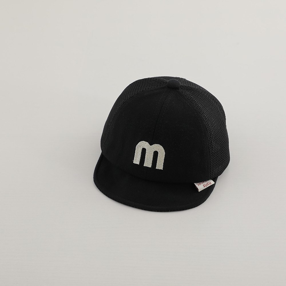 Picture of Baby Hat Summer Thin Boys' Cap Shading Mesh Breathable Cool Cap Baby Girl Sunscreen Baseball Cap Trendy