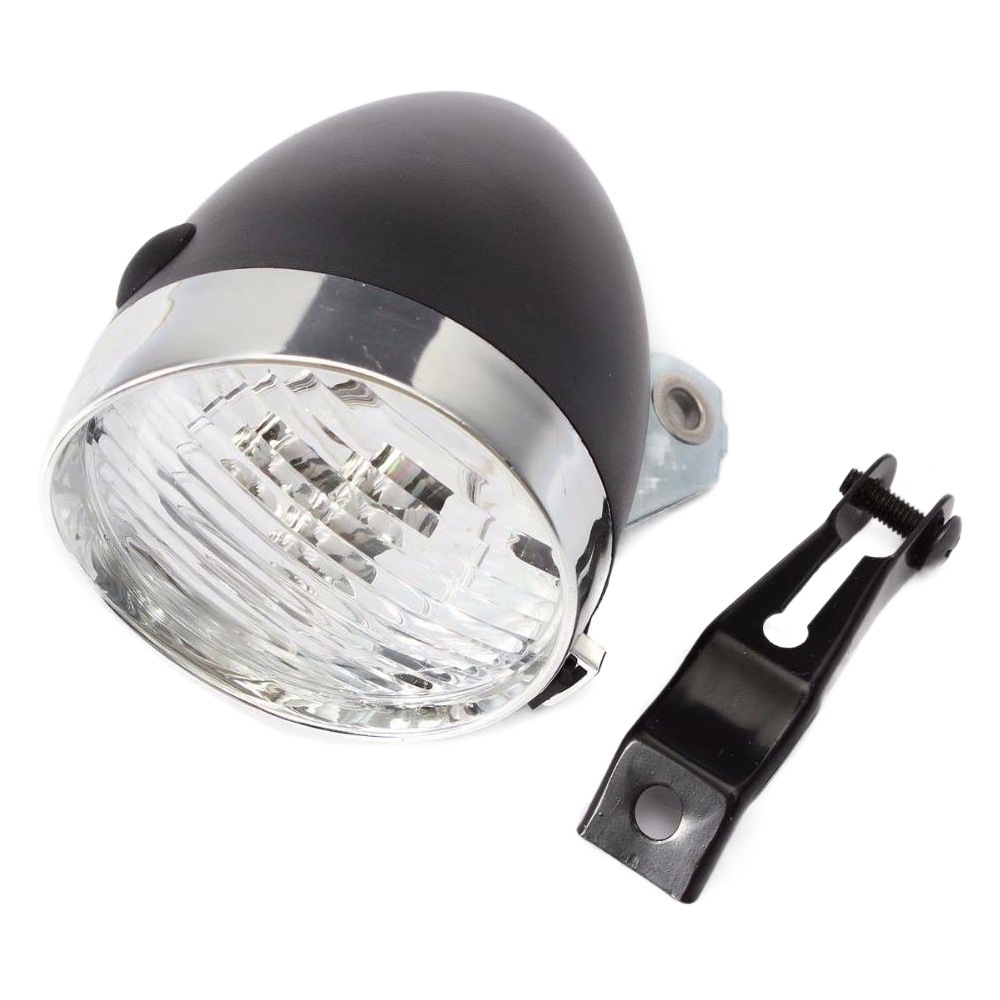 Bicycle retro headlight warning safety light dead car headlight 28-inch bicycle retro headlight 3LED light