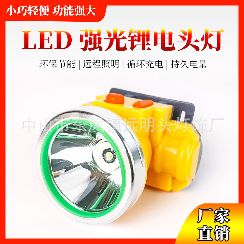 TYPE-C strong light camouflage dimming small headlight waterproof fishing light outdoor night fishing light rechargeable head-mounted flashlight
