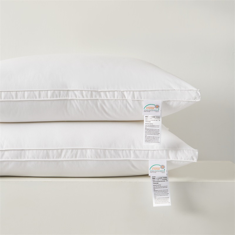 Picture of Cotton Hotel Pillow B&B Hotel Special Pillow Pair Single Soft High Pillow Non-Collapse Pillow Core