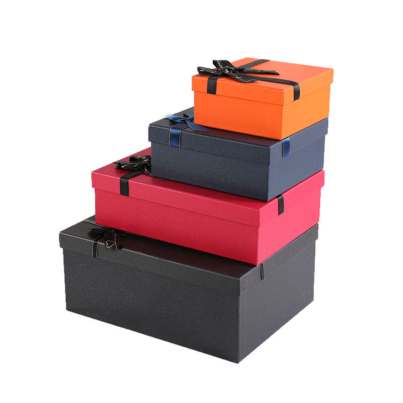 Picture of Hand gift box towel gift box thermos cup gift box heaven and earth cover packaging box wedding companion factory spot wholesale