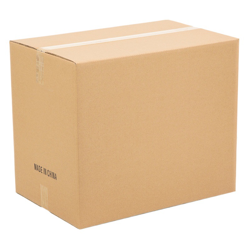 Five-layer thickened super hard moving paper box in stock wholesale extra hard packing paper box large logistics packaging carton