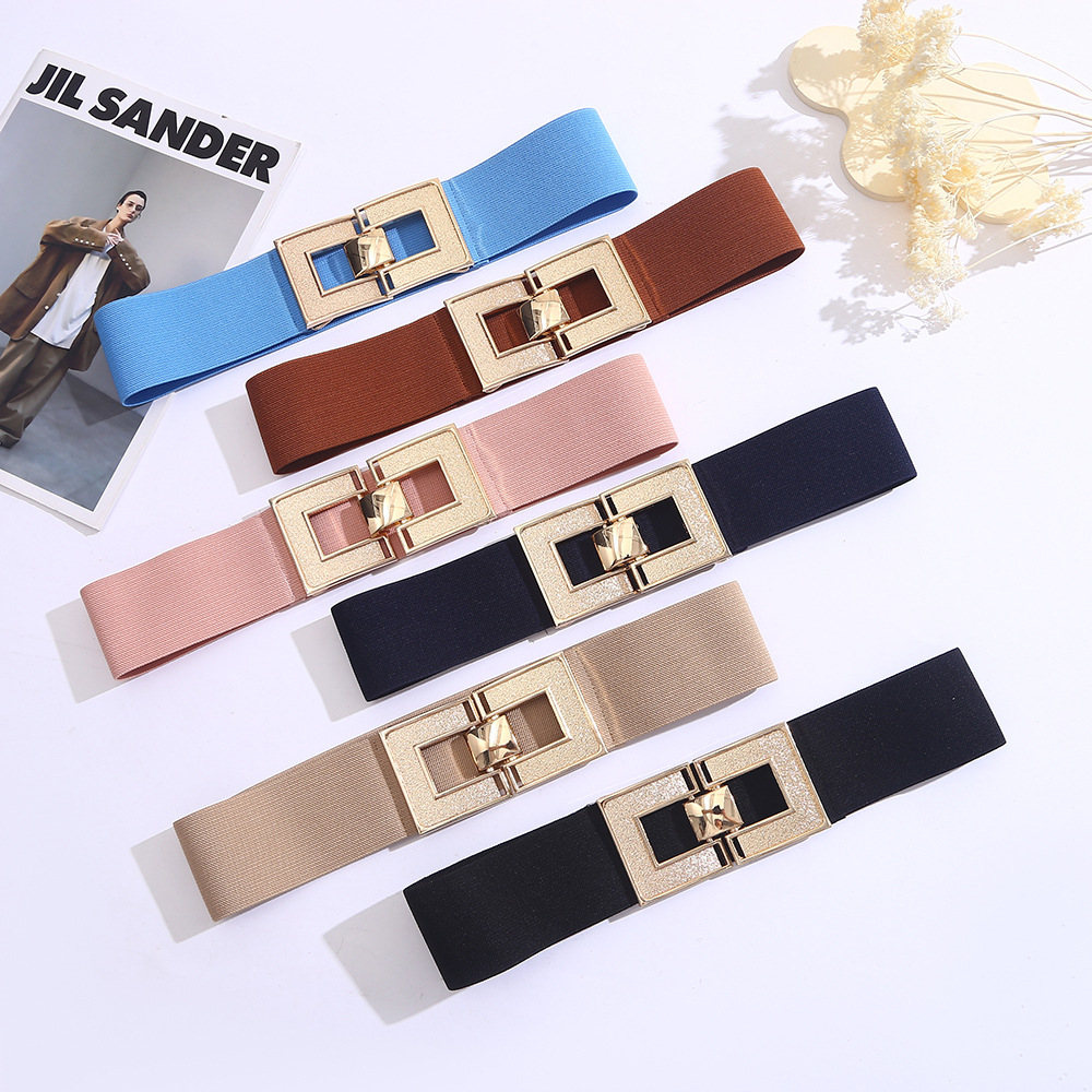 Amazon Cross-border Waist Seal Summer dress Accessories Belt Fashion All-match Slimming High Elastic Waist