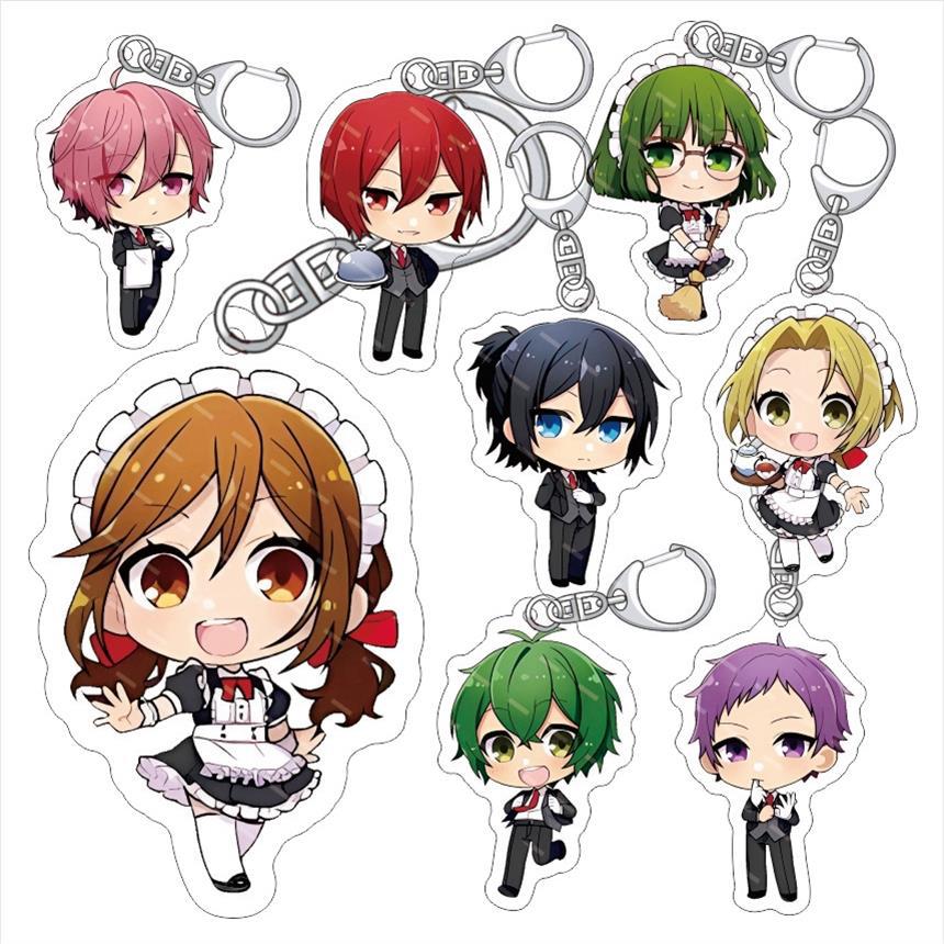Horie and Miyamura Acrylic Keychain Horikyo Uterus Village Ichon Yoshikawa Yuki Ishikawa Tsui Puxiu Pendant