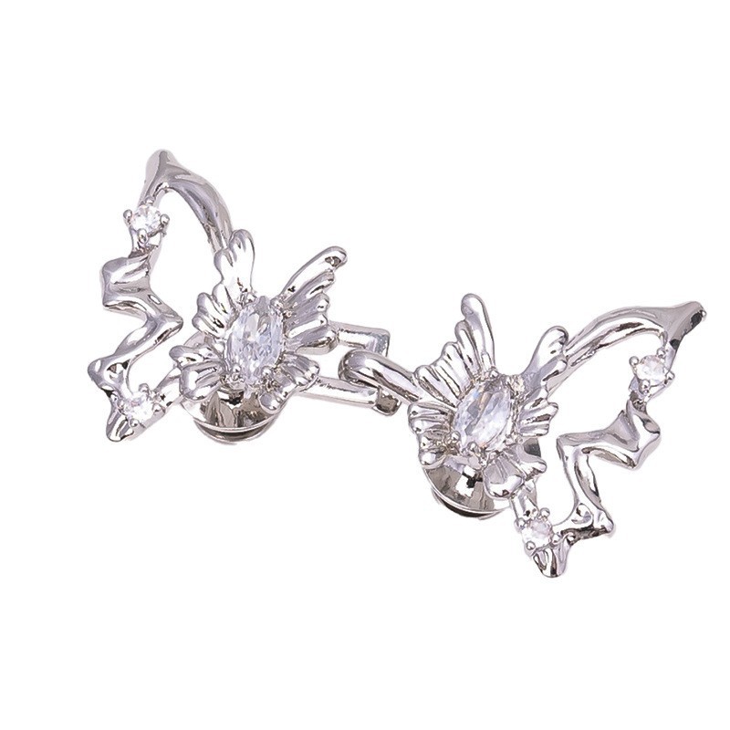 Picture of Chinese Knot Waist Buckle Pair Buckle Flat Bottom Removable Nail-free Seam-free Button Girl's Trouser Skirt Waist Size Change Artifact