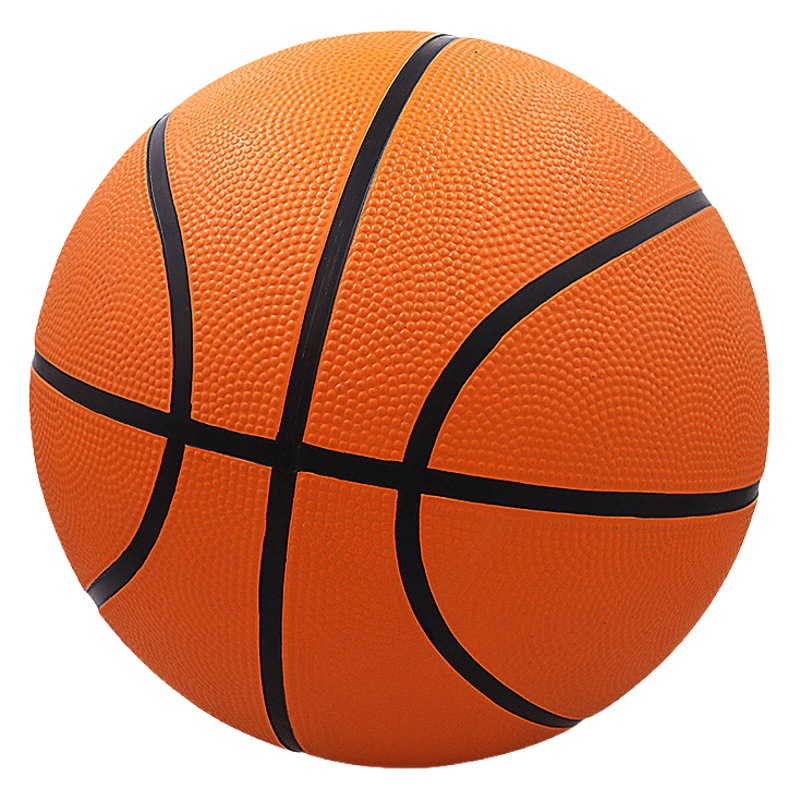 Factory No.7 No.5 No.3 Children's Rubber Basketball Adult Primary and Secondary School Students Indoor and Outdoor Training Basketball Wholesale Customization