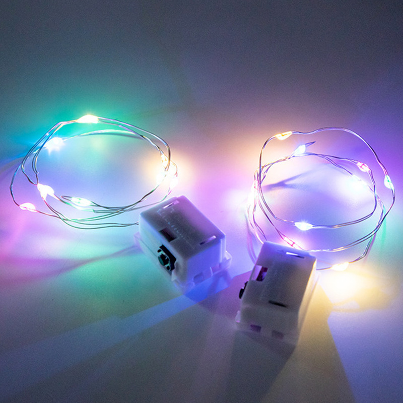 Picture of 2 m led copper wire bedroom light string decoration night light bouquet gift box multi-position light with home atmosphere lights