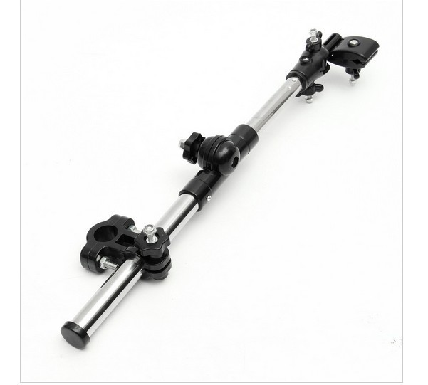 Picture of Electric Vehicle Bicycle Stroller Umbrella Holder Wheelchair Portable Mountain Bike Road Umbrella Support Frame Sunshade Umbrella Clip