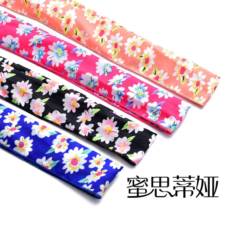 Picture of Korean Style Fresh Iron Wire Headband Cute Polka Dot Headband Printed Headband Foreign Trade Hot Selling Headband Headwear Cross-Border