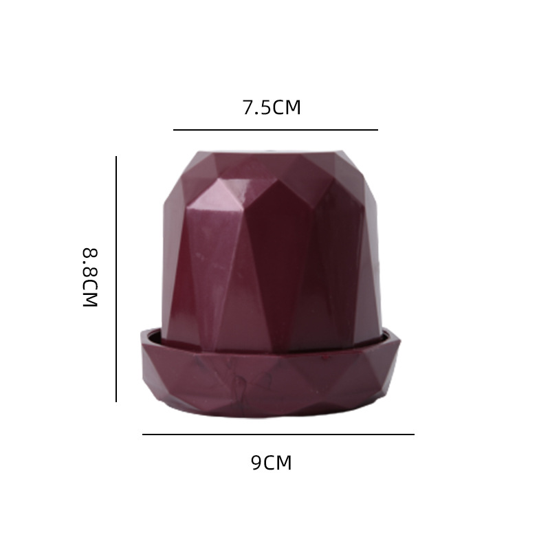 Picture of Factory spot plastic diamond color Cup new with base Dice Cup diamond surface swing Cup bar KTV Entertainment