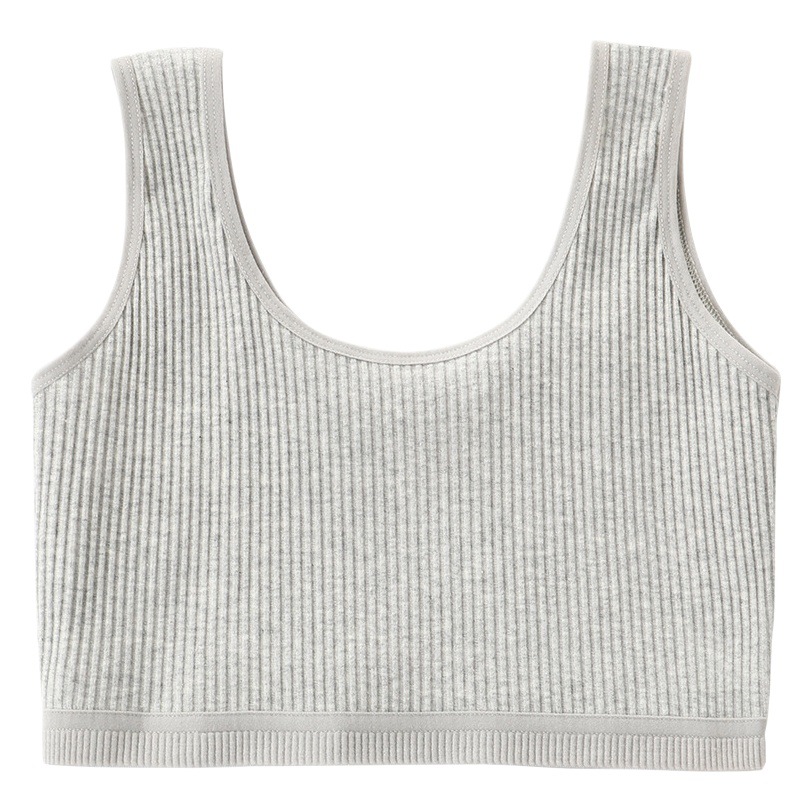 Girls' Underwear Developmental Girls' Big Children's Vest Student Pupils Cotton Girls Adolescent Children's Bra
