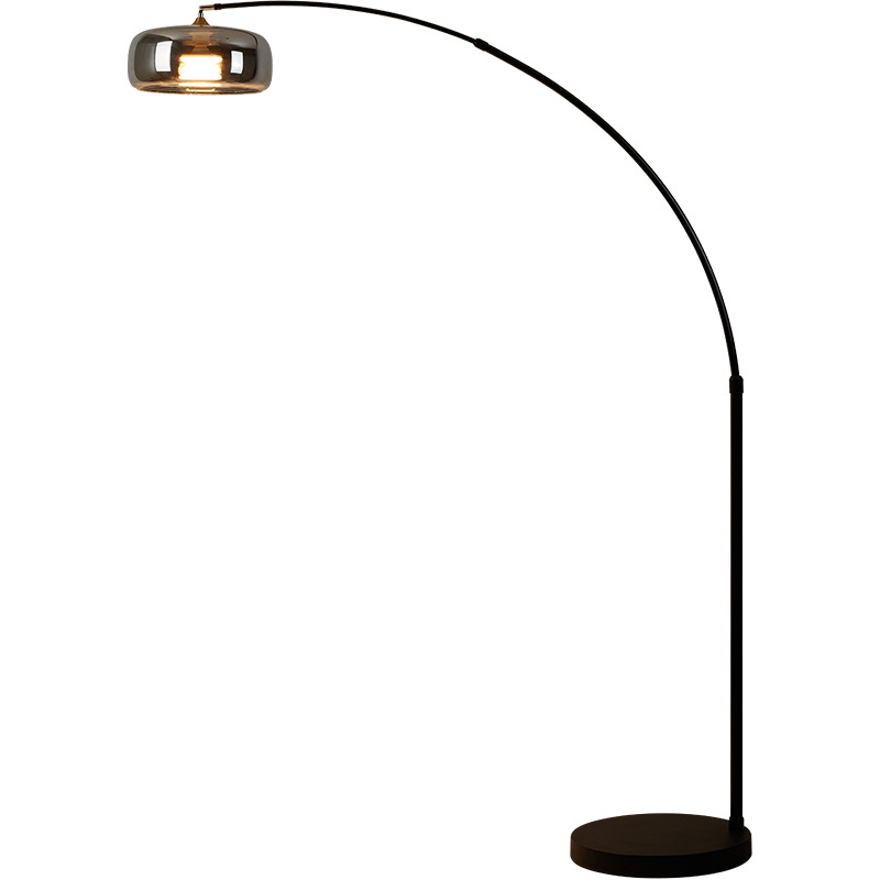 Picture of Minimalist Light Luxury Living Room Floor Lamp 2025 New Italian Eye Protection Atmosphere Fishing Lamp High-End Bedroom Vertical Lamp