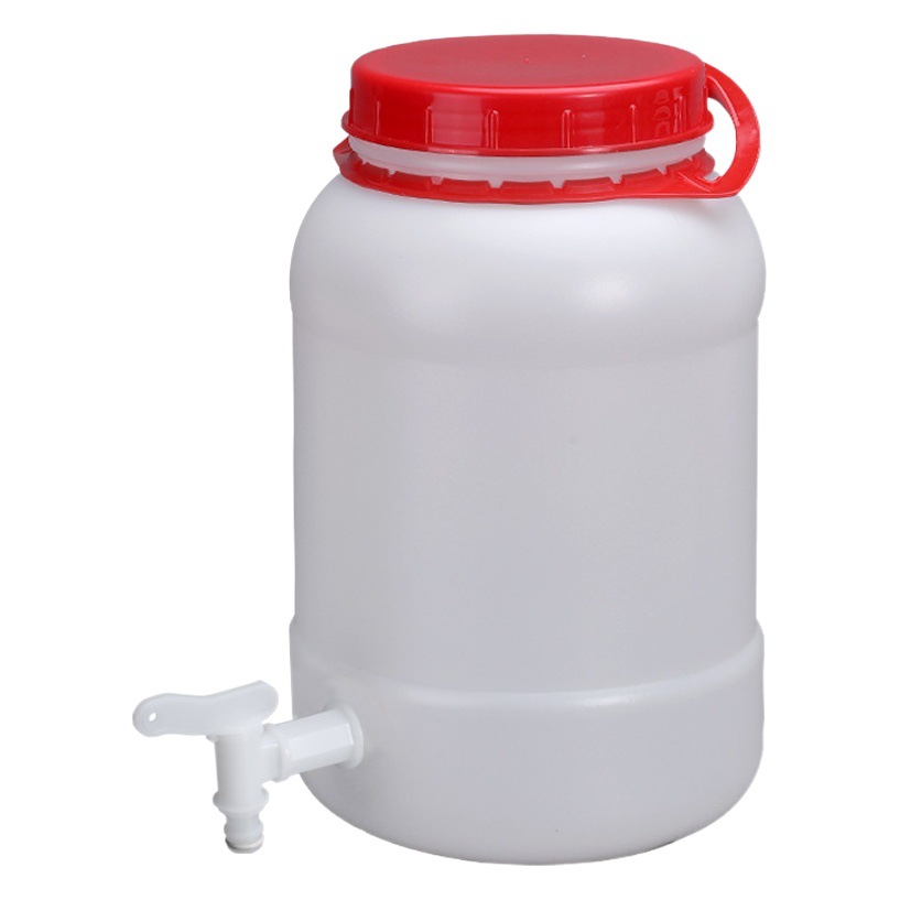 Lining Wholesale Thickened pp Open Bucket with Tap Bucket Switch Oil Bucket Water Storage Water Suction Washing Plastic Bucket Heap Bucket