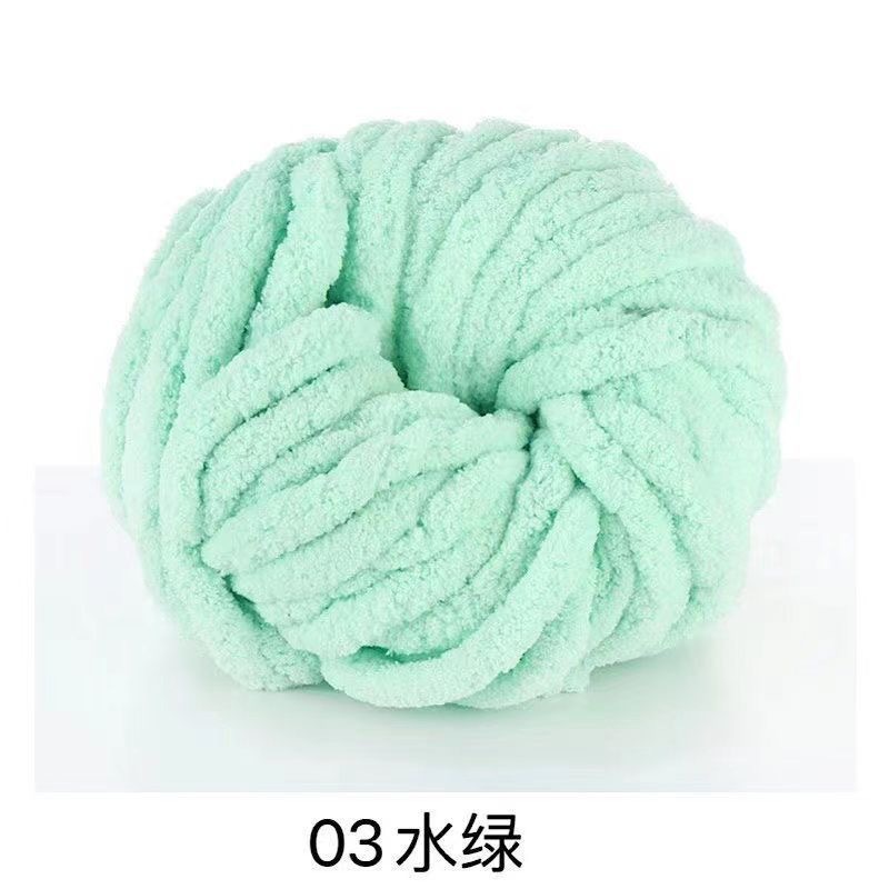 Picture of Extra Thick Ice Stick Cat Tail Thread Wholesale Sausage Wool Handmade DIY Cushion Blanket Cat Nest Big Tree Sweater Decoration