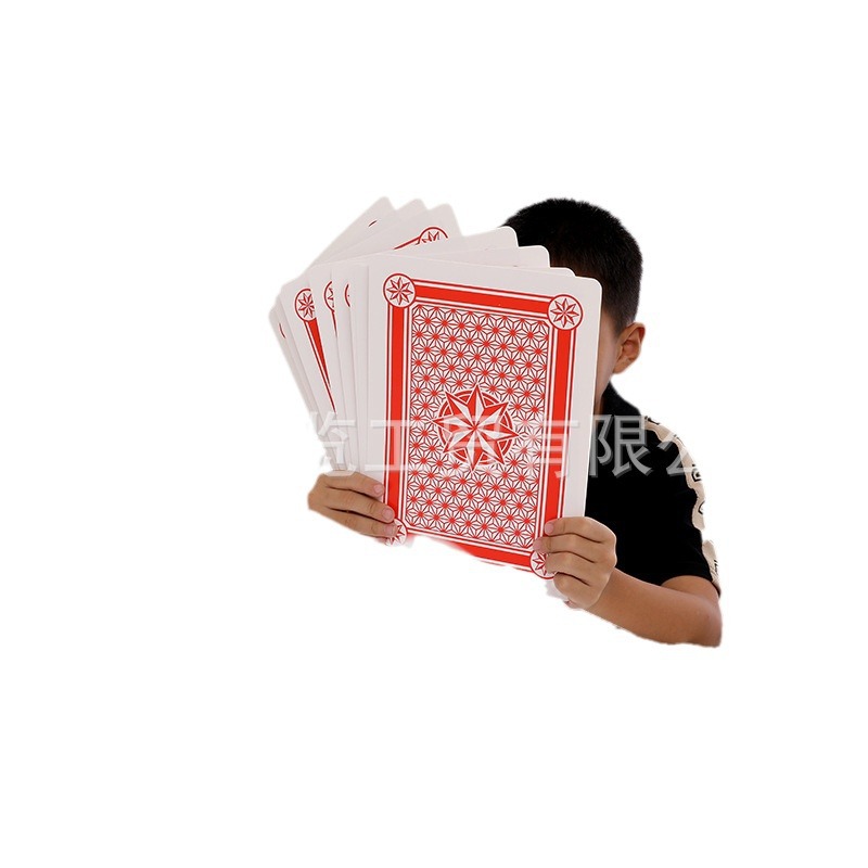 Picture of Wholesale large playing cards advertising big cards giant creative cards multi-size large board game cards