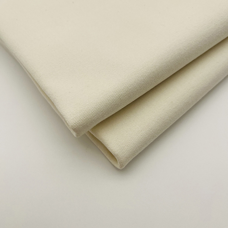 Picture of Selling 395g Polyester-Cotton Canvas 6A 8A 12A Natural Color Raw Fabric for Shoes, Hats, Bags, Cotton Fabric Blended Raw Fabric