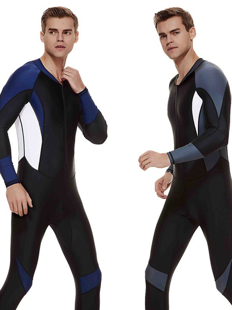 Picture of Shabart Men's Thin Material One-Piece Swimsuit Sunscreen Suit Jellyfish Suit Diving Suit Men's Snorkeling Equipment