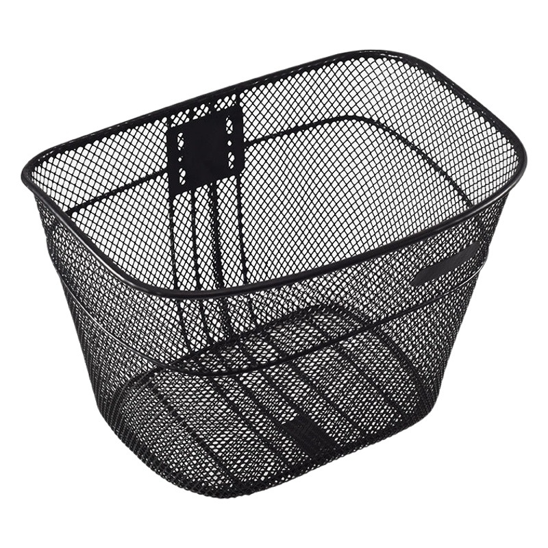 Bicycle front basket old-fashioned basket car basket vegetable basket extra-large thickened bicycle Princess car basket accessories