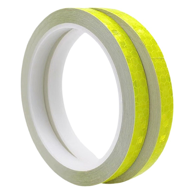 Crystal color grid warning sign lettering reflective sticker body sticker identification site warning traffic anti-collision reflective film tape