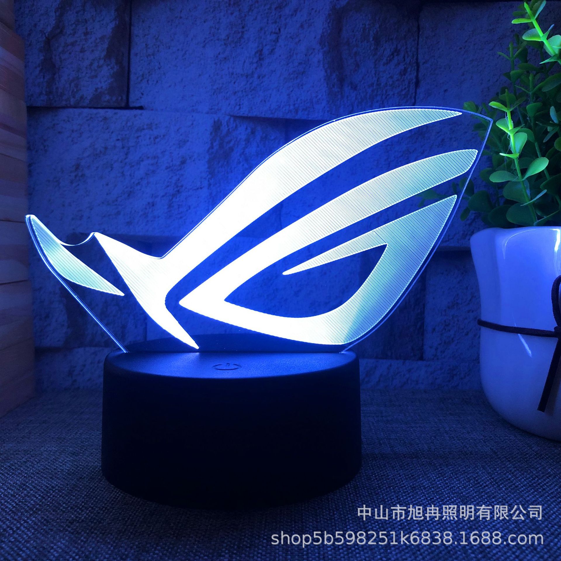 Cross-border supply 3D night light competitive game series atmosphere light USB creative gift light
