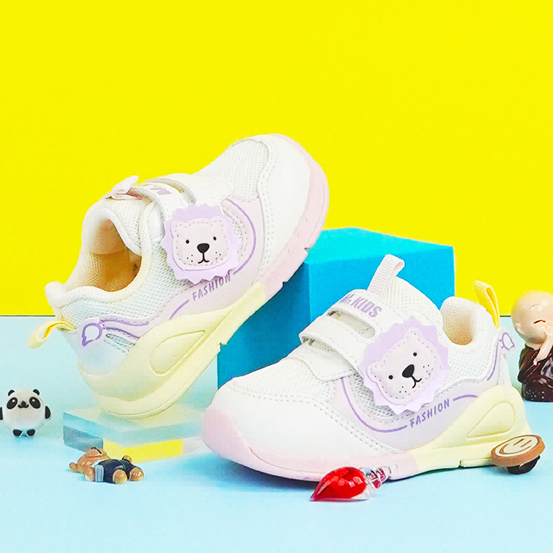 Jimmy Bear 2025 Autumn New Toddler Shoes for Boys, Baby Functional Shoes, Girls' Sports Shoes for Young Children