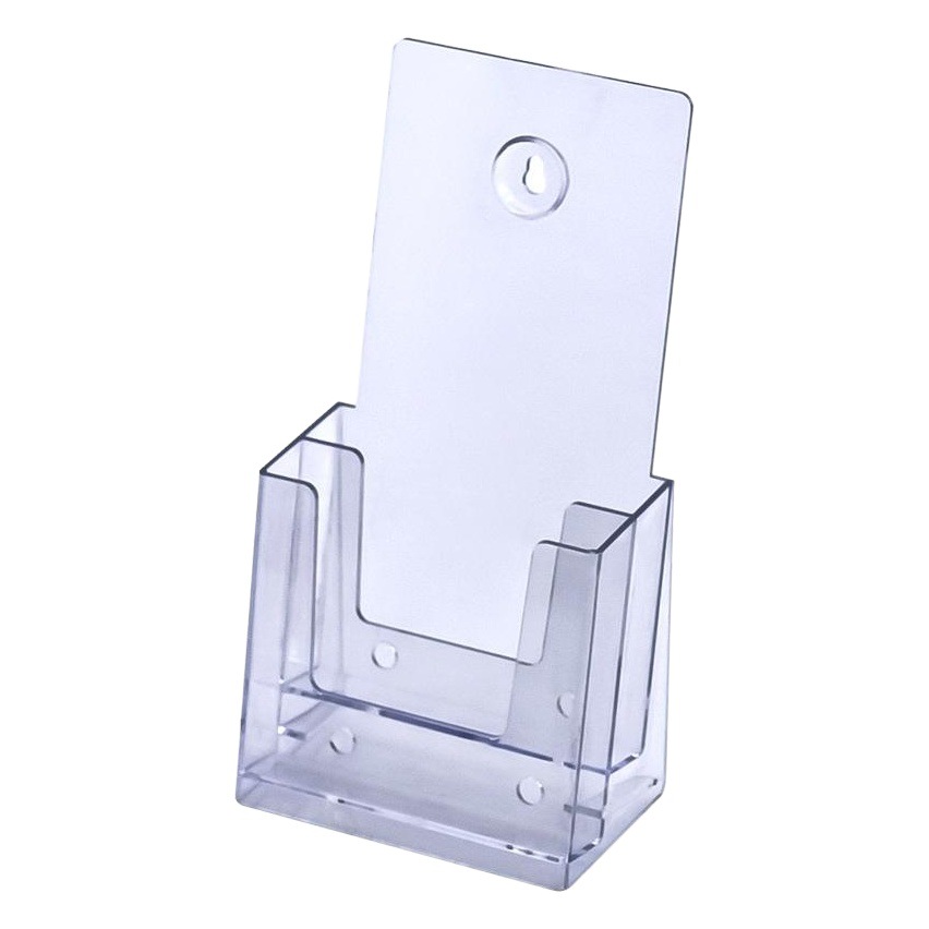Keji Multi-Layer Wall-Mounted Display Rack A4/A5 Desktop Wall-Mounted File Rack Acrylic Wall-Mounted Storage Rack Wholesale