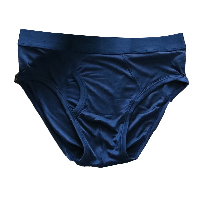 Picture of Tangge natural mulberry silk heavy fine men's knitted silk underwear briefs briefs shorts breathable and comfortable