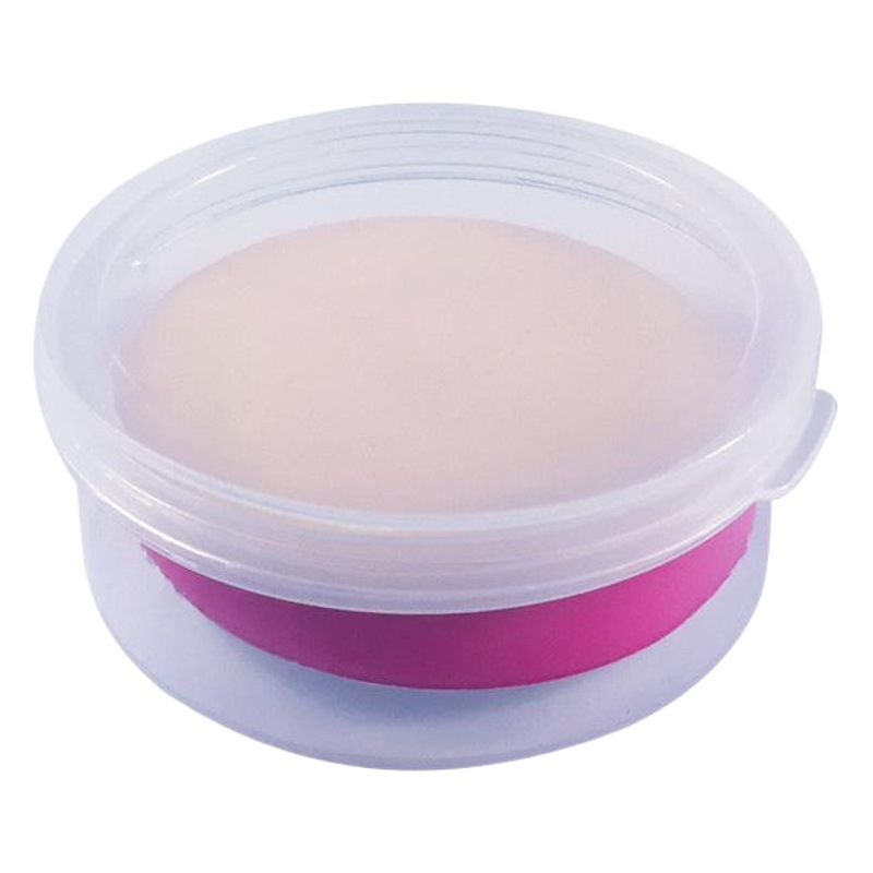 Air Cushion puff packing box round covered transparent jewelry accessories fishing gear electronic components storage in stock wholesale