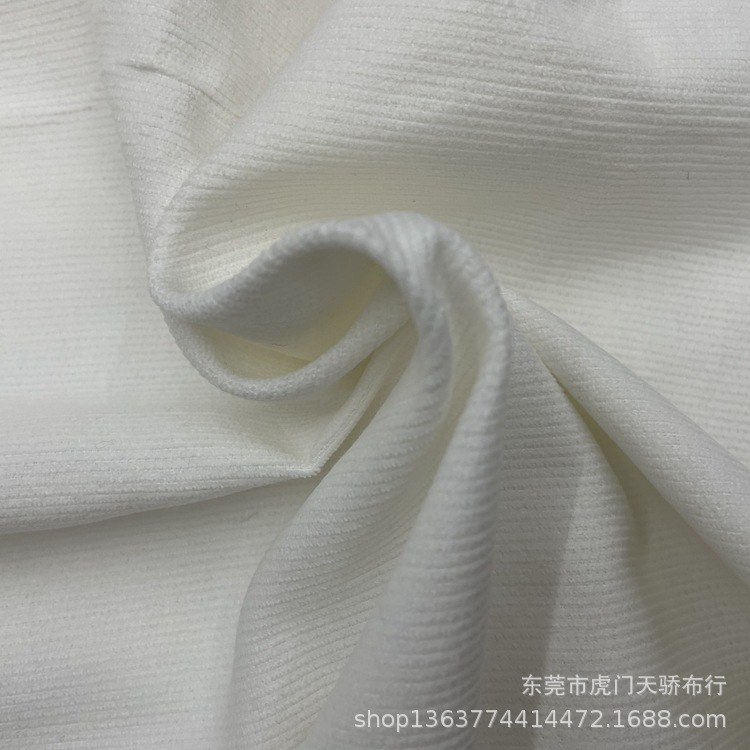 Spot supply of woven cotton new corduroy fabric 16 pit non-elastic good quality corduroy clothing shoes and hats