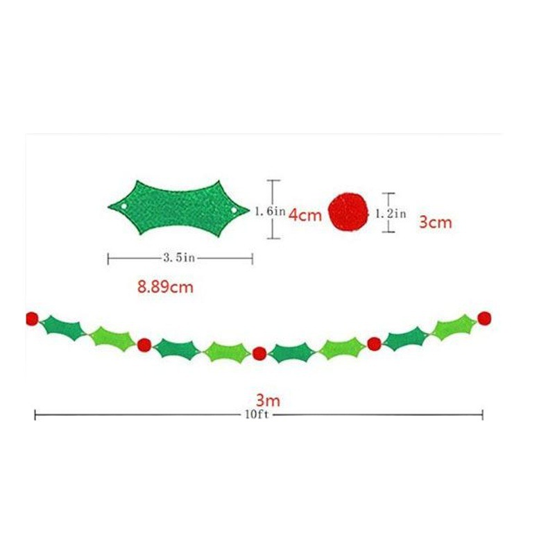 Felt Christmas Flag Banner Decorations Christmas Tree Hanging Ornaments Colorful Flags Non-Woven Letters Felt Christmas Flag