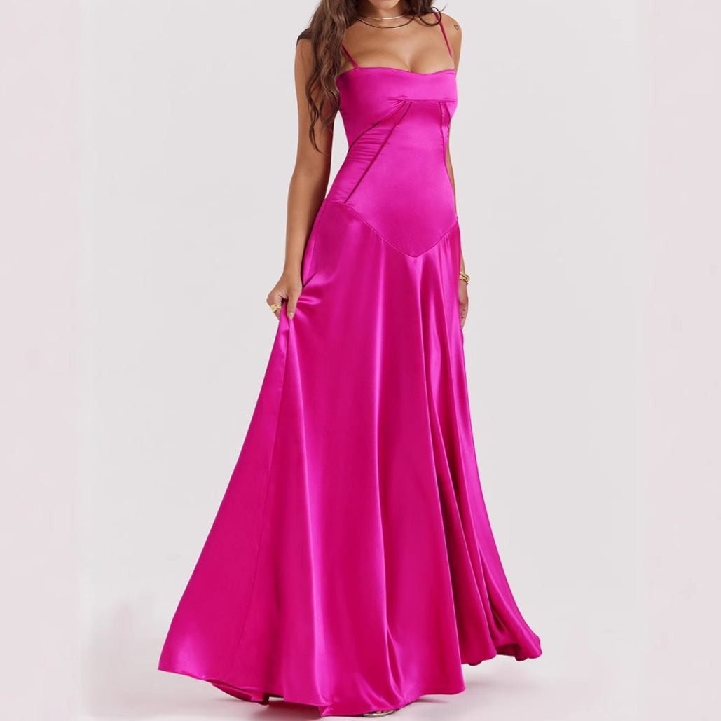 2025 New Arrival Strap Niche Strap dress Women's New Arrival Popular Spring and Summer Fairy Skirt Vacation Women's Skirt