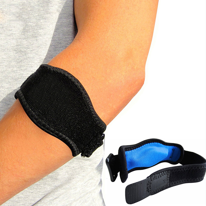 Sports Badminton Ball Tennis Elbow Pads Pressurized Adjustable Arm Pads Joint Protection Sponge Sports Elbow Pads