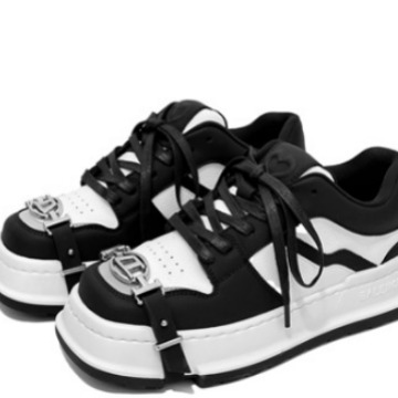 Men's Casual Sneakers, Low-Top Sports Shoes, Popular Korean Style Trendy Shoes, New Four-Season Spring Square-Toe Men's Shoes Trend
