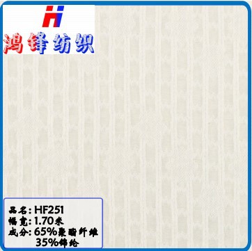 Hongfeng 251 Knitted Jacquard Mesh Cloth Fashion Women's Dress Pants Shoes Bag Clothing Outer Lining