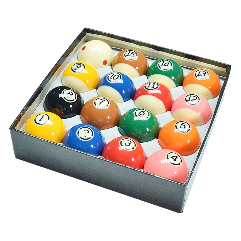 Xinkang Billiards Yanmeiya Black Diamond Tv Crystal Ball Black Eight Billiards 57.2mm American Billiards Chinoiserie 16 Balls