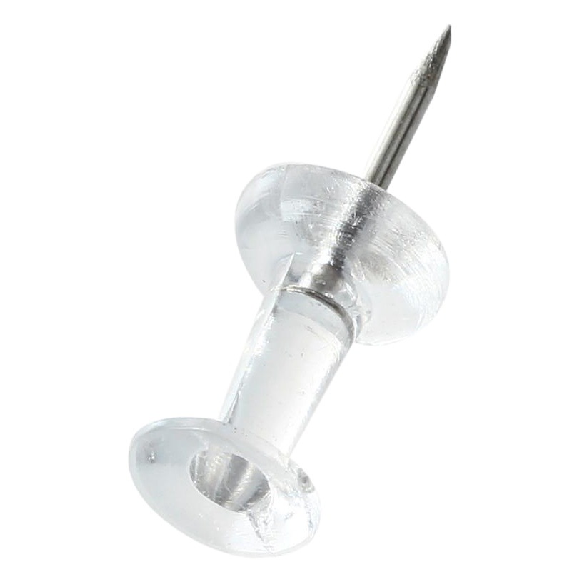 Factory wholesale transparent I-shaped nail painting creative pushpin art nail push nail Cork pushpin photo message nail