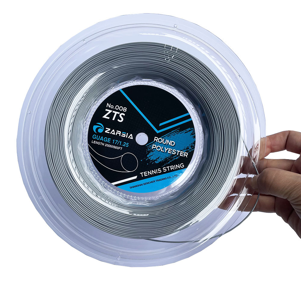Picture of ZARSIA 4G Polyester round Polyester tennis racket line hard line tennis training line 200 m